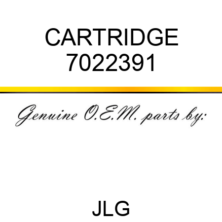 CARTRIDGE 7022391