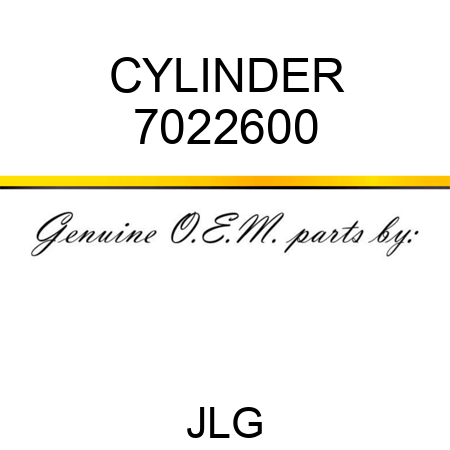 CYLINDER 7022600