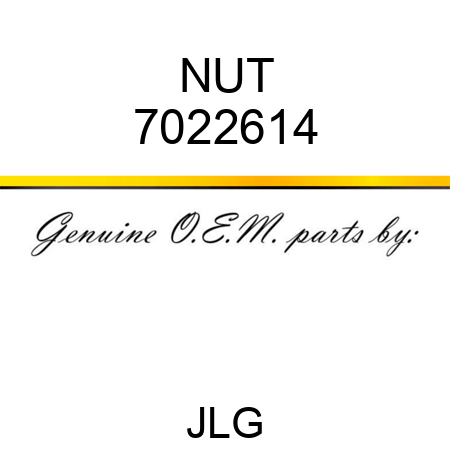 NUT 7022614