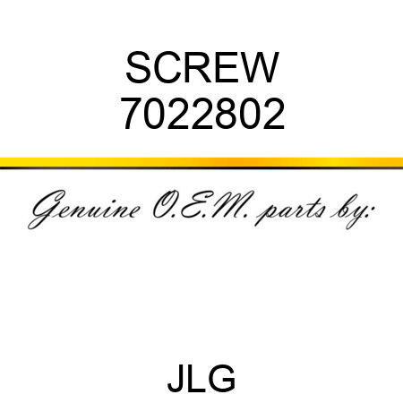 SCREW 7022802