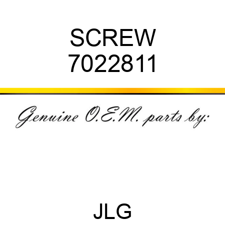 SCREW 7022811