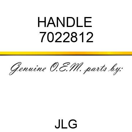 HANDLE  7022812