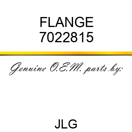 FLANGE 7022815