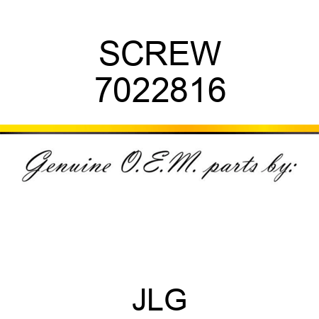 SCREW 7022816