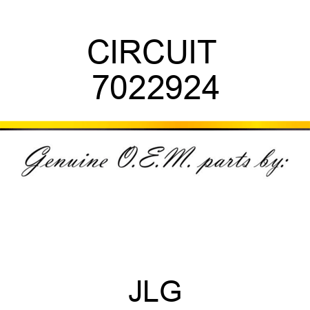 CIRCUIT  7022924
