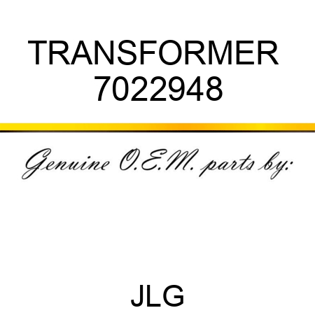 TRANSFORMER  7022948
