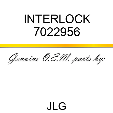 INTERLOCK 7022956