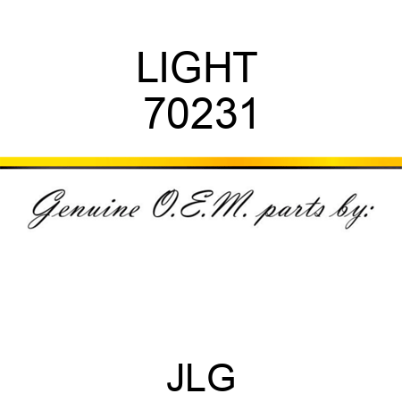 LIGHT  70231