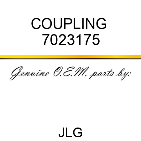 COUPLING  7023175