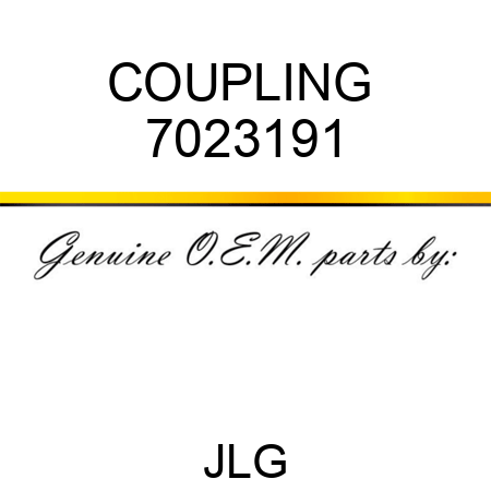 COUPLING  7023191