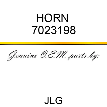HORN  7023198