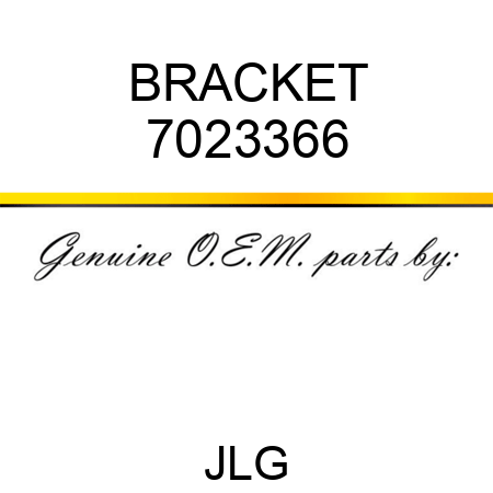 BRACKET 7023366