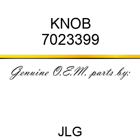 KNOB 7023399