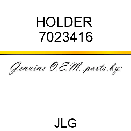 HOLDER  7023416