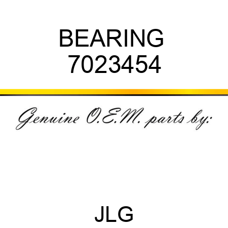 BEARING  7023454