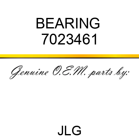BEARING  7023461