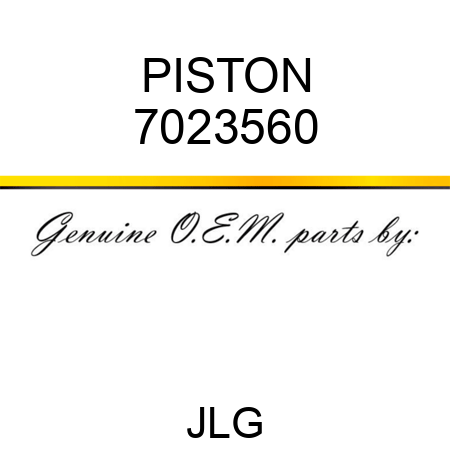 PISTON 7023560