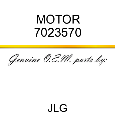 MOTOR 7023570