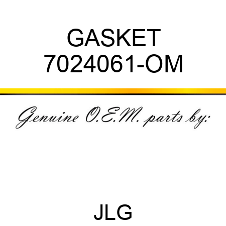 GASKET 7024061-OM