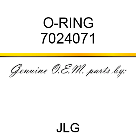 O-RING 7024071