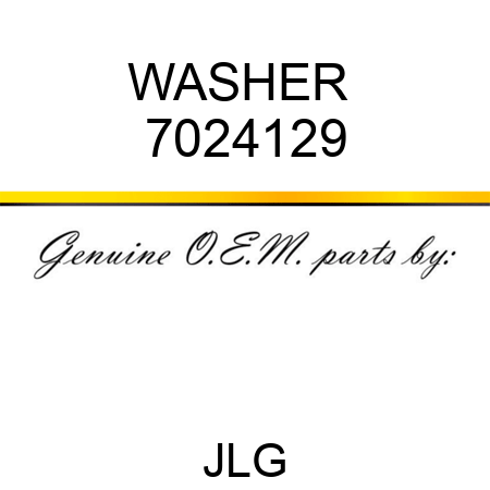 WASHER  7024129