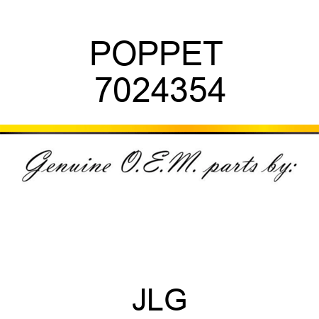 POPPET  7024354