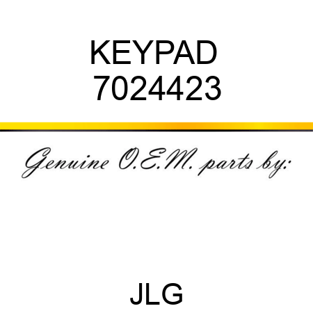 KEYPAD  7024423