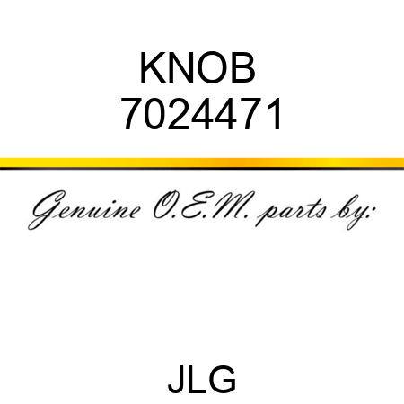 KNOB  7024471