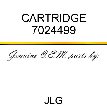 CARTRIDGE 7024499
