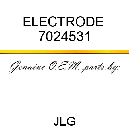 ELECTRODE  7024531