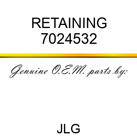 RETAINING 7024532