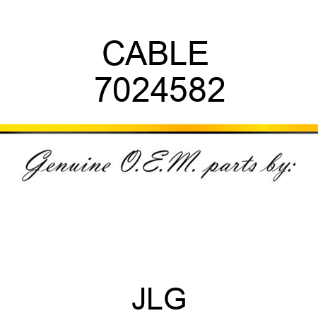 CABLE  7024582