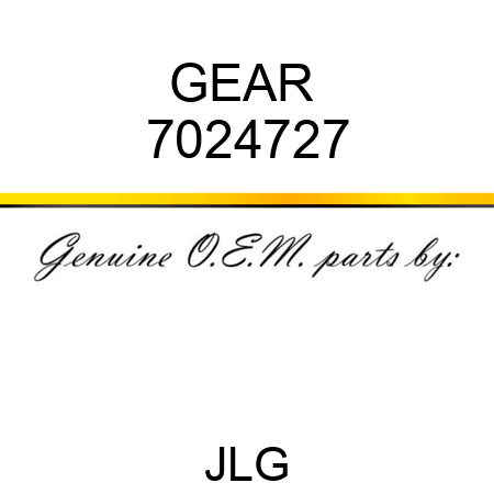 GEAR  7024727