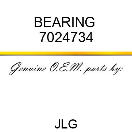 BEARING  7024734