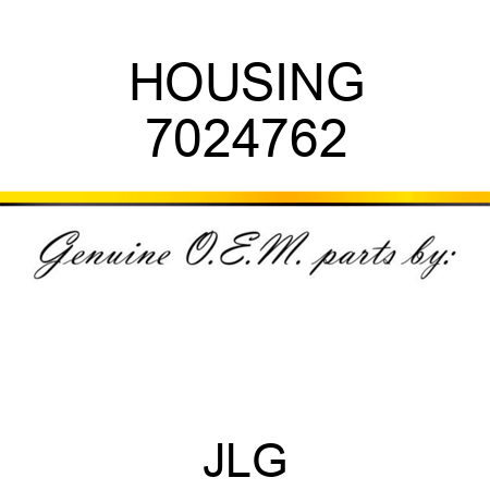 HOUSING 7024762