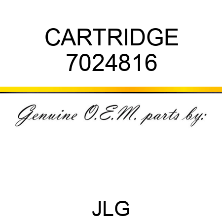 CARTRIDGE 7024816