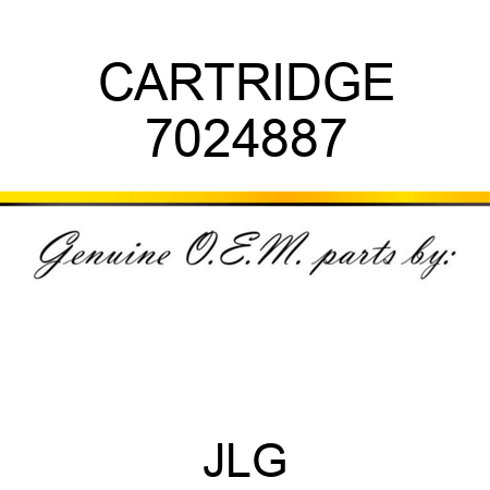CARTRIDGE 7024887