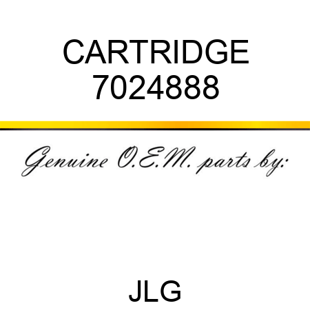 CARTRIDGE 7024888