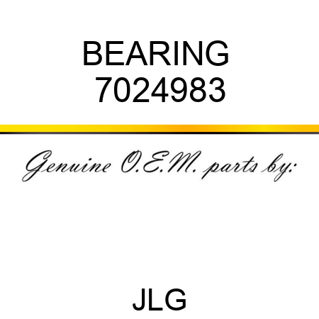 BEARING  7024983