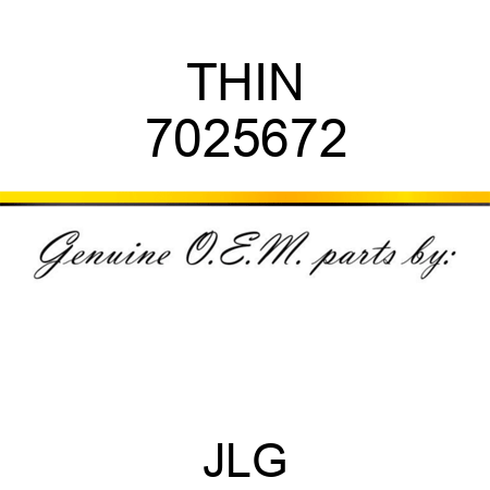 THIN 7025672