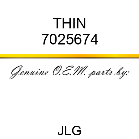 THIN 7025674