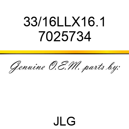 33/16LLX16.1 7025734
