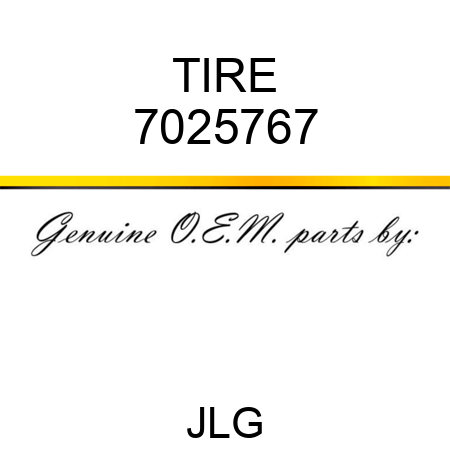 TIRE 7025767