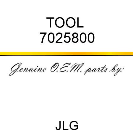 TOOL  7025800