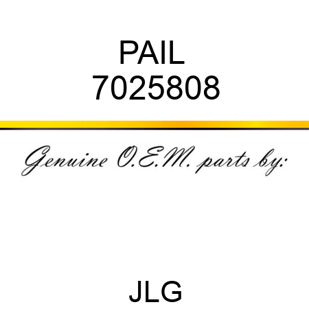 PAIL  7025808