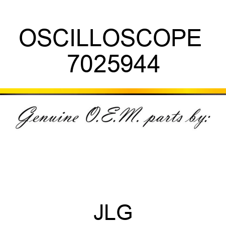 OSCILLOSCOPE  7025944