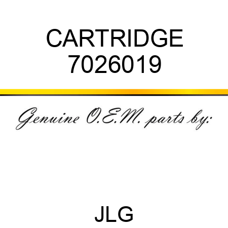 CARTRIDGE 7026019