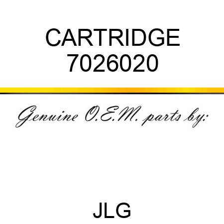 CARTRIDGE 7026020
