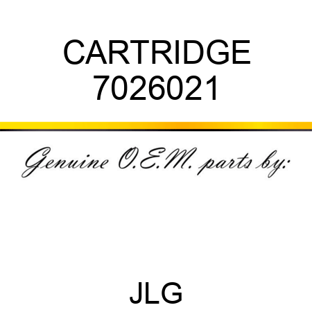 CARTRIDGE 7026021