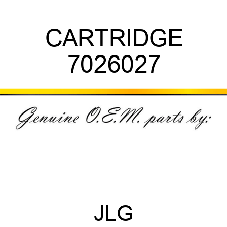 CARTRIDGE 7026027